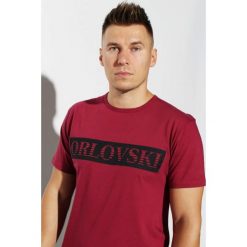 T-shirt Edward Orlovski "Box" Black kopia. Czarne t-shirty męskie Edward Orlovski, m, bez wzorów, z elastanu, eleganckie, z włoskim kołnierzykiem. Za 49,00 zł.