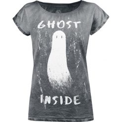 Outer Vision Ghost Inside Koszulka damska czarny. Czarne koszulki damskie marki Outer Vision, xl, z nadrukiem, bez kołnierzyka. Za 114,90 zł.