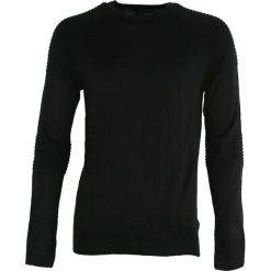 Czarny Sweter Sure To Fall. Czarne swetry klasyczne męskie marki Born2be, m, z nadrukiem, z dresówki, z kapturem. Za 64,99 zł.