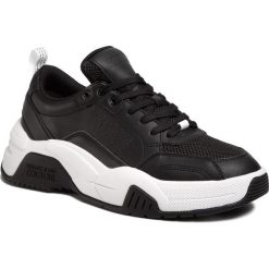 Sneakersy VERSACE JEANS COUTURE - E0YVBSF6 71542 899. Czarne sneakersy męskie Versace Jeans Couture, bez zapięcia. W wyprzedaży za 689,00 zł.
