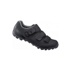 Buty rowerowe SHIMANO SH-ME301WL1 Czarny (rozmiar 38). Czarne buty sportowe damskie Shimano, w paski, ze skóry, sportowe, rowerowe. Za 349,99 zł.