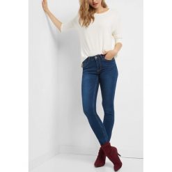 Jeansy skinny. Niebieskie jeansy damskie skinny marki Orsay, w paski, z bawełny. Za 89,99 zł.