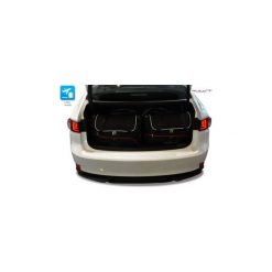 LEXUS IS H, 2013- TORBY DO BAGAŻNIKA 4 SZT KJUST - 7025012. Czarne torby podróżne KJUST, bez wzorów, z kauczuku, klasyczne. Za 1079,00 zł.