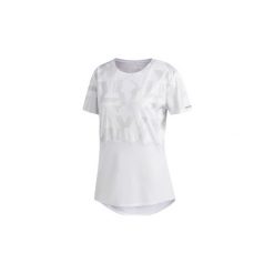 T-shirty z krótkim rękawem adidas Koszulka Own the Run Speed Splits. Białe koszulki damskie Adidas, xl, bez wzorów, bez kołnierzyka. Za 97,30 zł.