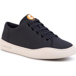 Sneakersy CAMPER - Peu Touring K201068-001 Black. Czarne półbuty damskie Camper, na co dzień, bez wzorów, z tworzywa sztucznego, bez obcasa, na płaskiej podeszwie, bez zapięcia. Za 419,00 zł.