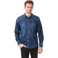Levi's Koszula Niebieski. Niebieskie koszule męskie Levi's®, s, bez wzorów, z materiału, bez kołnierzyka, z długim rękawem. Za 343,95 zł.