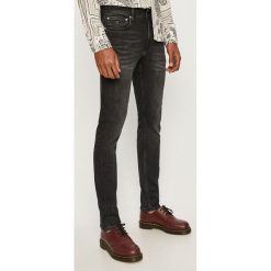 Calvin Klein Jeans - Jeansy CKJ 026. Szare jeansy męskie Calvin Klein Jeans, bez wzorów. Za 449,90 zł.