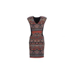 Sukienki krótkie Desigual DUNIA. Szare sukienki damskie Desigual, s, bez wzorów, bez kołnierzyka, z krótkim rękawem, krótkie, mini. Za 399,00 zł.