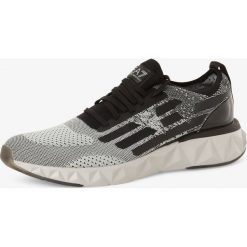 EA7 Emporio Armani - Tenisówki męskie, biały. Białe trampki męskie EA7 Emporio Armani, bez wzorów, bez zapięcia. Za 899,95 zł.