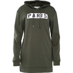 Ciemnozielona Bluza Evidence. Zielone bluzy z kapturem damskie Born2be, l. Za 79,99 zł.