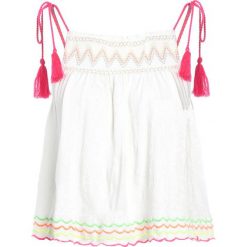 Bluzki damskie: Topshop FLURO SHEERING Bluzka multi