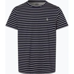 IZOD - T-shirt męski, biały. Białe t-shirty męskie IZOD, xxl, w paski, klasyczne, z klasycznym kołnierzykiem. Za 79,95 zł.
