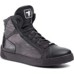 Sneakersy TOGOSHI - TG-14-04-000177 101. Czarne sneakersy męskie Togoshi, na co dzień, bez wzorów, ze skóry, bez zapięcia. Za 469,00 zł.