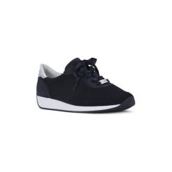 Buty Ara ALLACCIATA NABUCK. Niebieskie trampki i tenisówki damskie ara, bez wzorów, bez zapięcia. Za 400,09 zł.