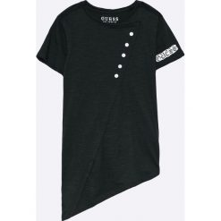 Guess Jeans - T-shirt dziecięcy 118-176 cm. Białe t-shirty chłopięce Guess Jeans, z bawełny. Za 99,90 zł.