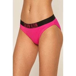 Calvin Klein - Figi kąpielowe. Czarne stroje kąpielowe damskie Calvin Klein, s, bez wzorów, z elastanu. Za 179,90 zł.