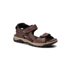 GO SOFT MI20-SPORTS-01. Niebieskie sandały męskie GO SOFT, ze skóry, bez zapięcia. Za 139,99 zł.