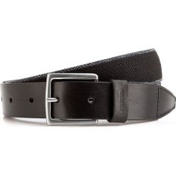 Pasek męski 84-8M-305-1. Czarne paski męskie marki Wittchen, w paski. Za 79,00 zł.