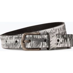 Legend - Pasek damski ze skóry, szary. Szare paski damskie marki Legend, w paski, ze skóry. Za 79,95 zł.