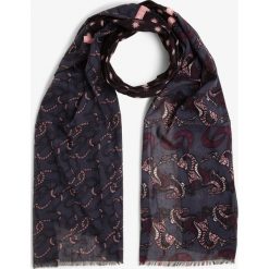 Lieblingsstück - Szalik damski – MadelaineL, niebieski. Niebieskie szaliki damskie Lieblingsstück, bez wzorów, z bawełny. Za 179,95 zł.