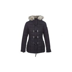 Kurtki pikowane Superdry MICROFIBRE TALL TOGGLE PARKA. Czarne kurtki damskie marki Superdry, xs, bez wzorów, bez kaptura. Za 527,20 zł.