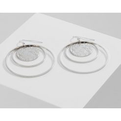 Kolczyki damskie: TomShot Kolczyki silvercoloured