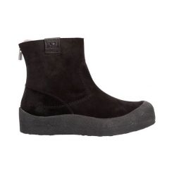 Canada Snow Buty Quebec czarny female czarny 38. Czarne botki damskie Canada Snow, ze skóry, bez obcasa, na zamek. Za 749,00 zł.