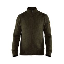 Fjällräven Greenland Re-Wool Cardigan M, Deep Forest | 662 | XXL. Swetry męskie Fjällräven, xl, bez wzorów, bez kołnierzyka, bez kaptura. Za 1081,09 zł.