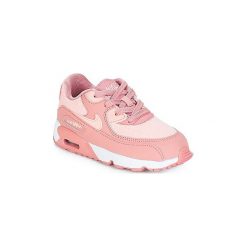 Buty Dziecko Nike AIR MAX 90 SE MESH TODDLER. Różowe trampki dziewczęce Nike, bez wzorów, z meshu, bez zapięcia. Za 289,00 zł.