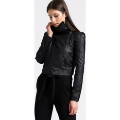 Silvian Heach - Kurtka. Czarne kurtki damskie Silvian Heach, s, bez wzorów, z elastanu, klasyczne, krótkie. W wyprzedaży za 339,90 zł.