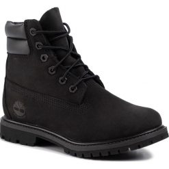 Trapery TIMBERLAND - Waterville 6 In Waterproof Boot TB0A15QY0011 Black Nubuck. Czarne trapery damskie Timberland, ze skóry ekologicznej, bez obcasa, bez zapięcia. W wyprzedaży za 659,00 zł.