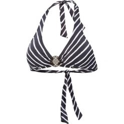Biustonosz bikini w kolorze czarno-białym. Czarne biustonosze Najlepsze stroje na plażę, z materiału. W wyprzedaży za 125,95 zł.