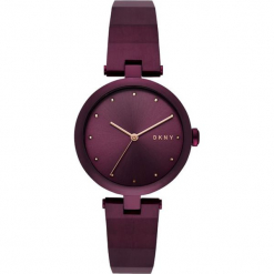 Dkny - Zegarek NY2754. Brązowe zegarki damskie DKNY, szklane. Za 899,90 zł.
