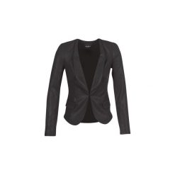 Żakiety / Blezery Guess EXTERIO. Czarne marynarki i żakiety damskie Guess, l. Za 423,20 zł.