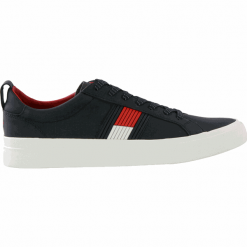 Tommy Hilfiger Trampki męskie Midnight FM0FM01712403 (rozmiar 42). Białe trampki męskie TOMMY HILFIGER, bez wzorów, bez zapięcia. W wyprzedaży za 371,00 zł.