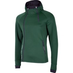 Bluza męska BLM212 - ciemna zieleń. Żółte bluzy męskie marki 4f, m, z dzianiny, z kapturem. Za 169,99 zł.