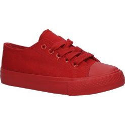Czerwone trampki sznurowane casu cc12-518. Czerwone trampki dziewczęce Casu, bez wzorów, na sznurówki. Za 59,99 zł.