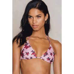 Stroje dwuczęściowe damskie: NA-KD Swimwear Góra od bikini Triangle – Pink,Multicolor