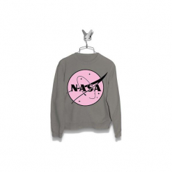 Bluza Nasa różowe Męska. Szare bluzy męskie marki Failfake, xxl, bez wzorów, bez kołnierzyka, bez rękawów, bez kaptura. Za 160,00 zł.