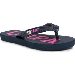 Japonki U.S. POLO ASSN. - Fiji VAIAK4174S0/G1 Dkbl/Fux. Niebieskie sandały dziewczęce U.S. Polo Assn., z tworzywa sztucznego, bez zapięcia. W wyprzedaży za 49,00 zł.