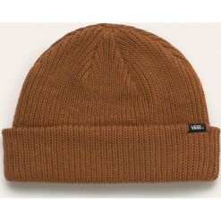 Vans - Czapka. Żółte czapki męskie Vans, na zimę, z dzianiny. W wyprzedaży za 69,90 zł.