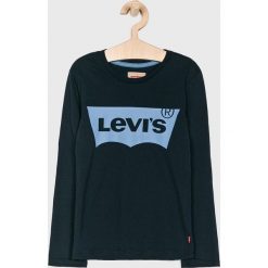 Levi's - Longsleeve dziecięcy 128-176 cm. Szare t-shirty chłopięce Levi's®, z nadrukiem, z bawełny, z długim rękawem. W wyprzedaży za 59,90 zł.