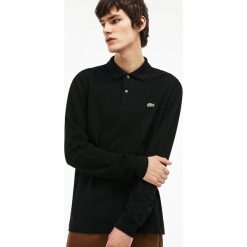 Koszula w kolorze czarnym. Czarne koszule męskie Lacoste, s, z haftami, z bawełny, klasyczne, polo, bez rękawów. W wyprzedaży za 229,95 zł.