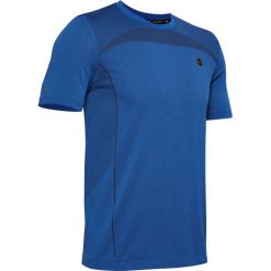 Under Armour RUSH™ Koszulka Niebieski. Niebieskie podkoszulki męskie Under Armour, m, bez wzorów, z poliesteru, z krótkim rękawem. Za 309,95 zł.