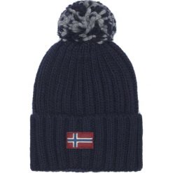Napapijri Semiury Czapka zimowa Niebieski. Niebieskie czapki damskie Napapijri, na zimę, bez wzorów, z wiskozy. Za 195,95 zł.