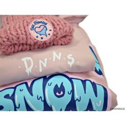 Czapki zimowe damskie: Czapka Cold Hearted Dusty Pink Pompon