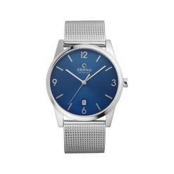 Zegarki męskie: Zegarek męski Obaku V169GDCLMC+spinki