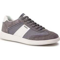 Sneakersy GEOX - U Kennet A U926FA 02214 C0579 Grey/White. Szare sneakersy męskie Geox, na co dzień, bez wzorów, ze skóry, eleganckie, bez zapięcia. W wyprzedaży za 249,00 zł.