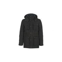 Kurtki ocieplane Tommy Hilfiger JAIME DOWN PARKA. Czarne kurtki męskie TOMMY HILFIGER, s, bez wzorów, bez kaptura. W wyprzedaży za 1175,30 zł.