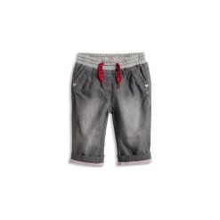 ESPRIT Denim Spodnie grey. Szare spodnie chłopięce marki Esprit, z bawełny. Za 85,00 zł.